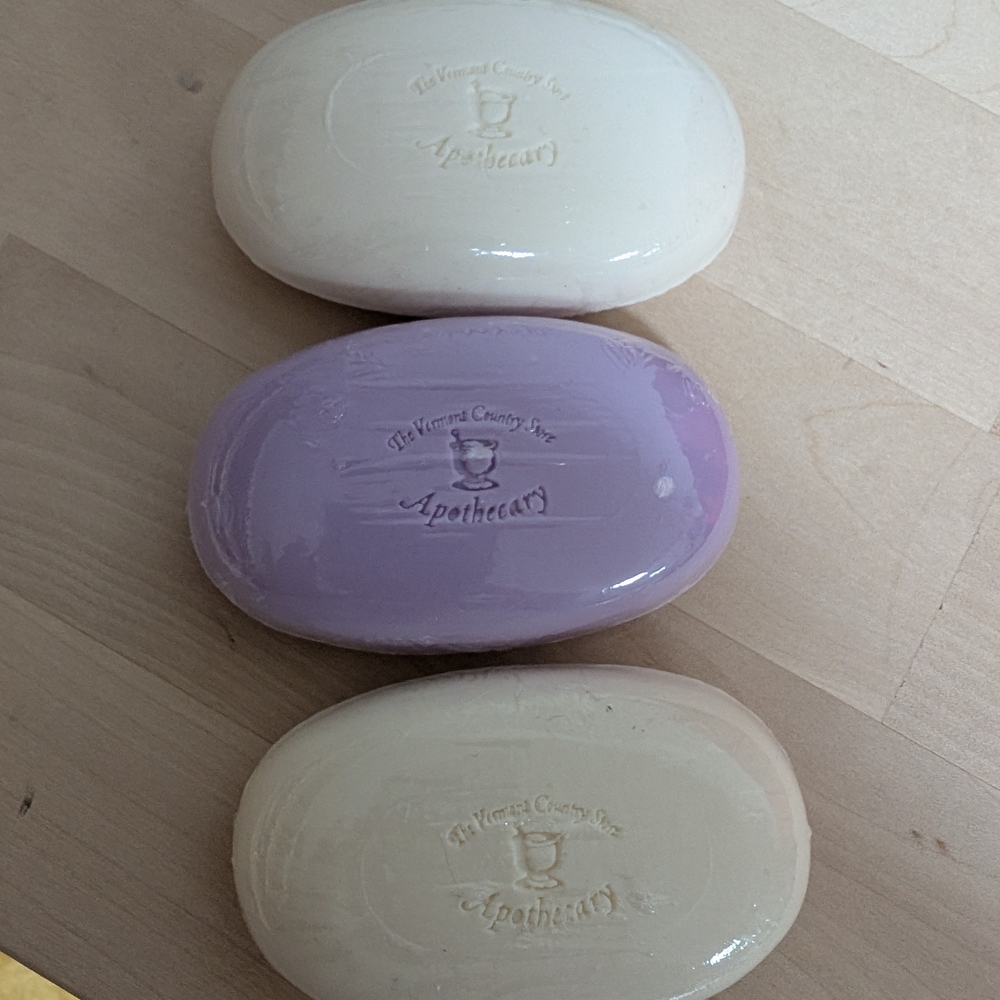 The Vermont Country Store Apothecary Soap Trio